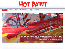 Tablet Screenshot of hotpaint4u.com
